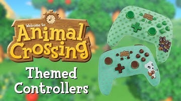 Themed Nintendo Switch Controllers For Animal Crossing Revealed!