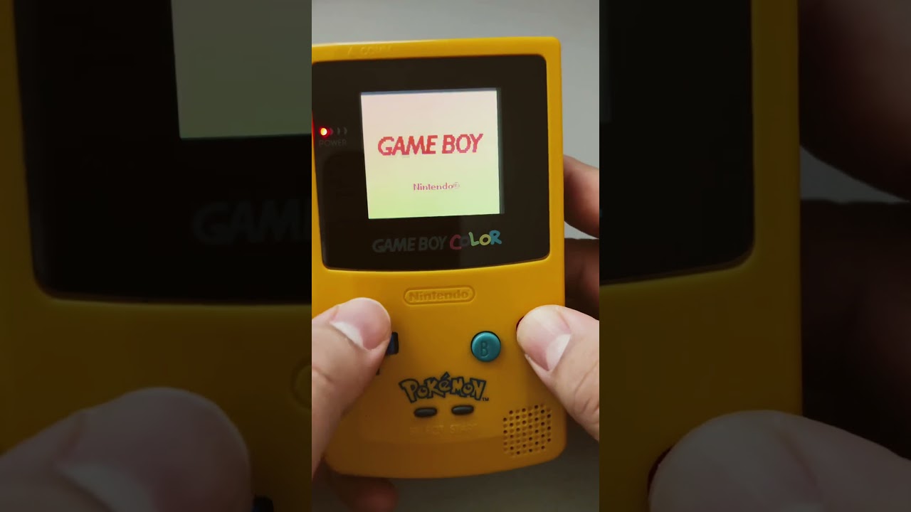 Изменение цветовой палитры на Game Boy Color 