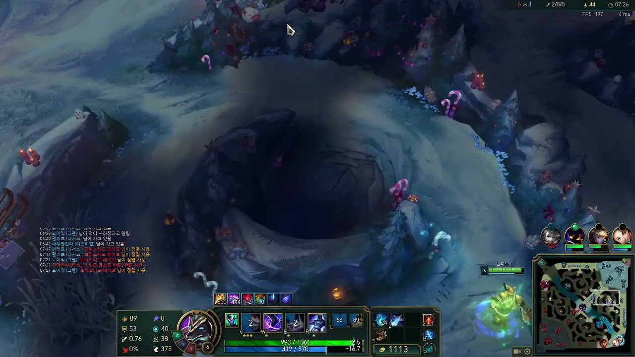 오른정글 VS 나서스정글 세기의 대결