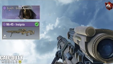 New "Counterfeit Crate" Opening | "Grinch - Gilded Assassin" & "NA-45 Insignia" Gameplay - CODM