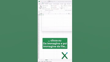 EXCEL TRUCCHI: 📸 Importare dati da immagini #shorts  #excel #exceltips