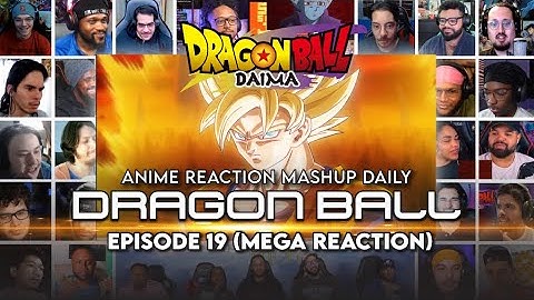 Dragon Ball Daima Episode 19 | MEGA Reaction Mashup #anime #dragonball #dragonballdaima #episode19
