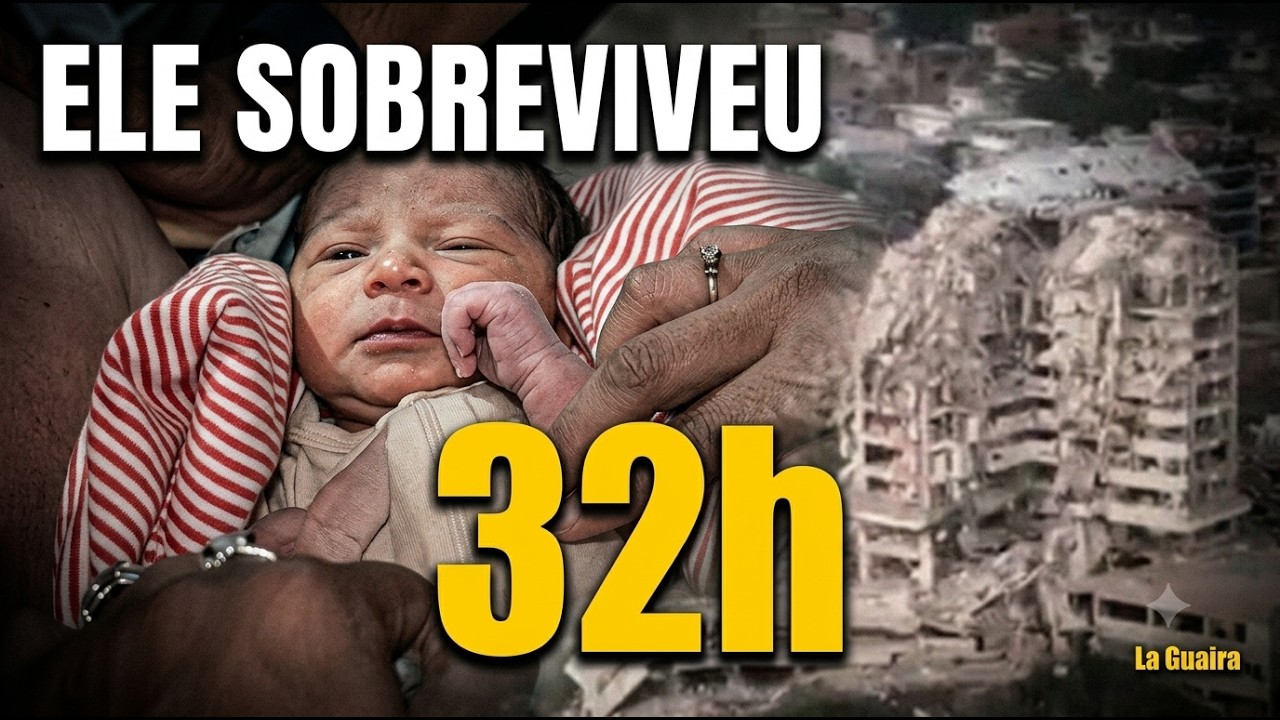 O bebê de 18 dias que sobreviveu 32 horas soterrado após o terremoto na Venezuela