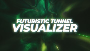 Futuristic Tunnel Visualizer | How to Create a Music Visualization Template