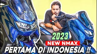 SANG RAJA DATANG‼️ NEW NMAX 2023 BIRU GLOSSY 🔥 | GOKIL, BODY SEKINCLONG KACA 😱