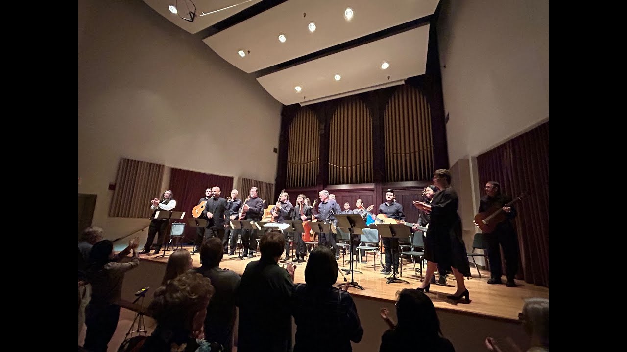 Tucson Guitar Society Orchestra, dedicated to Olga Amelkna's, premier of Pulling Down the Clouds