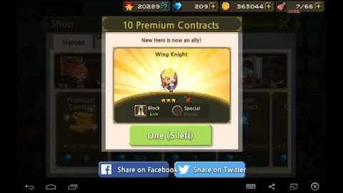 Crusaders quest 10 premium contracts roll #2