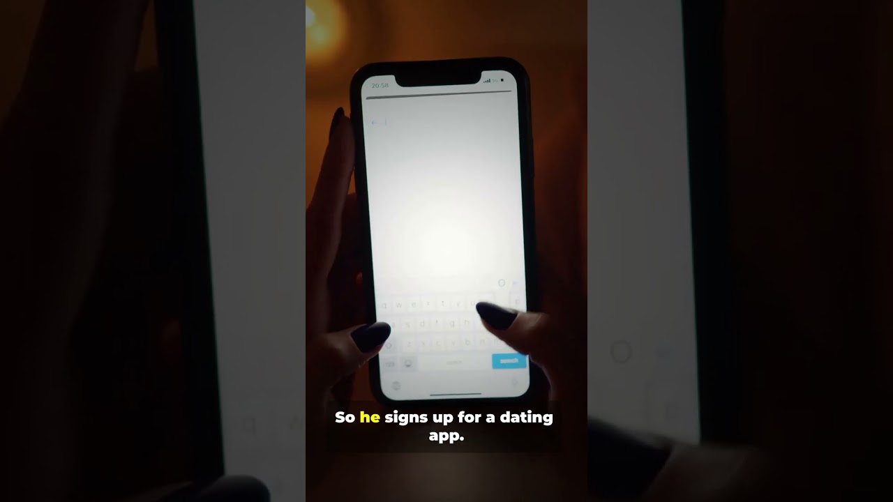 He didn't plan to end up here — the lonely swipe #substack #shorts