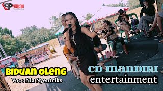 Biduan Oleng - Voc Nia Nyentriks Cd Mandiri Entertainment Sp Pro