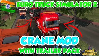 Euro Truck Simulator 2 (1.34) | Crane Mod   Trailers Pack | Logitech G29 & Head Tracking