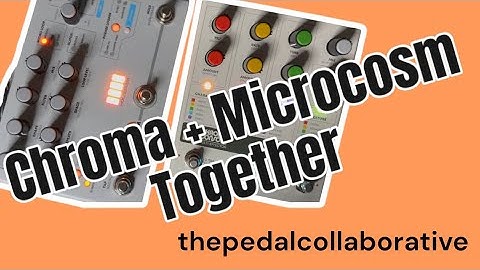 Hologram Chroma Console and Microcosm: A Magical Pair // NO TALKING #sounddesign #stereo #loop #fyp