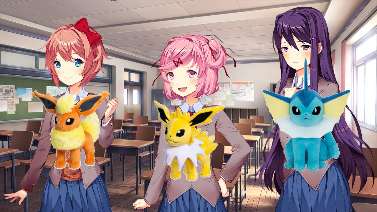 The Girls Get You Eeveelution Plushies