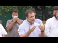 Shri Rahul Gandhi addresses media at Vijay Chowk