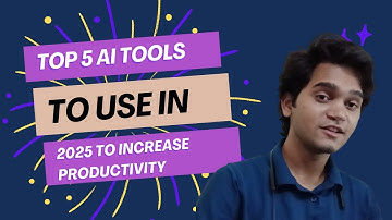 5 AI Tools You Should Be Using in 2025 (Boost Productivity Instantly)