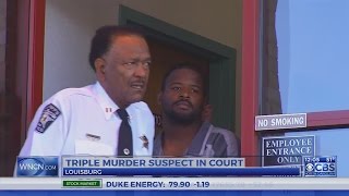 Franklin Co. triple-murder suspect in court