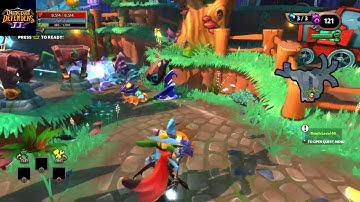 Dungeon Defenders II Glitch and Gameplay