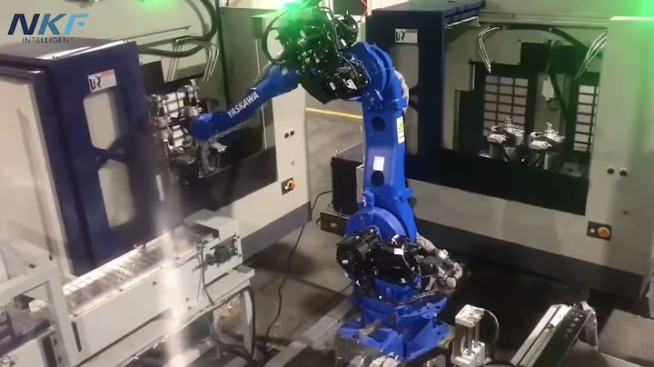 Yaskawa Robotics Automation is applied to the machine loading and unloading of application