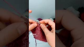 غرزة الزنبق shorts knitting تريكو stitch