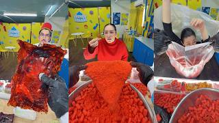 We Made Candy Creations Using Red 40 ‍🔥👀