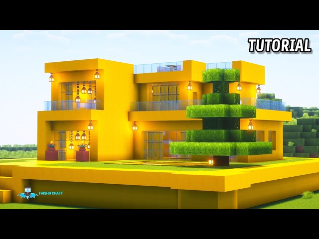 Gold Minecraft Pe House