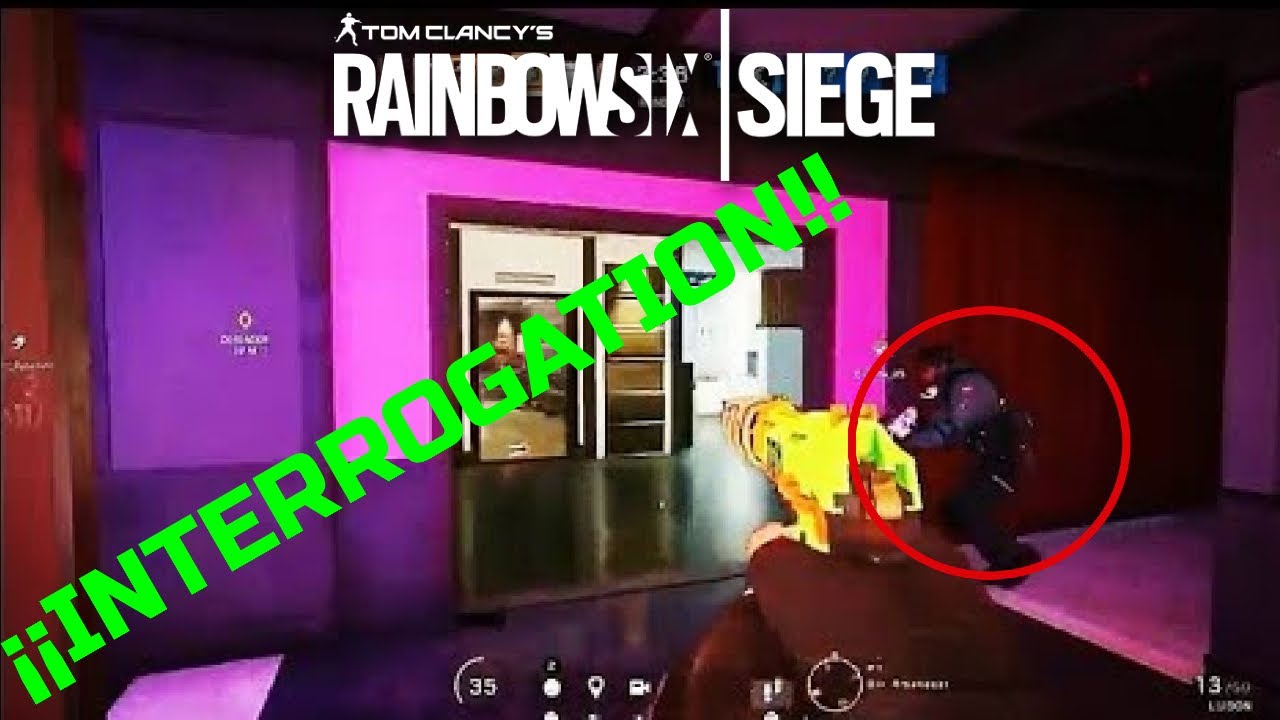 interrogaciones con caveira | Rainbow Six Siege| FULL TEAM PS4 ...