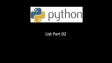 Python List Part 02