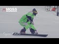Moss Snowboard Rider Kojiro Kikuta  Snowboard Carving モスライダー　菊田光司郎　カービング GTS15
