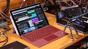 Surface Pro 2017 audio performance and reliability for music production