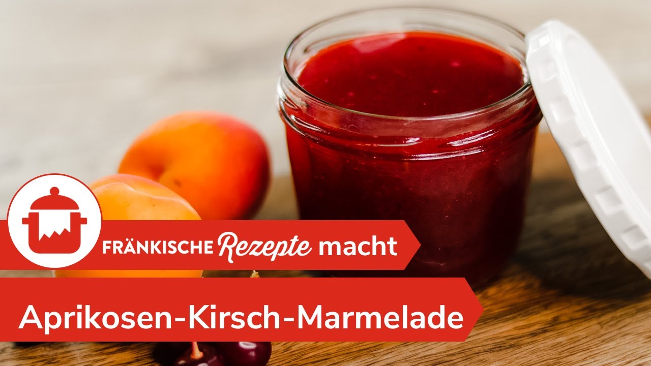 APRIKOSEN-KIRSCH-MARMELADE: fruchtige Marmelade selber machen ...