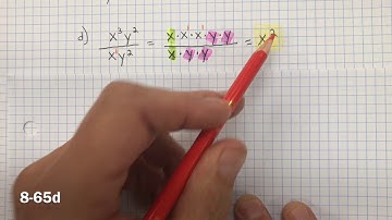 CPM Homework 8-65 and 8-66