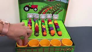 Набор для сортировки Овощная фермаот Learning Resources. Veggie Farm Sorting Set