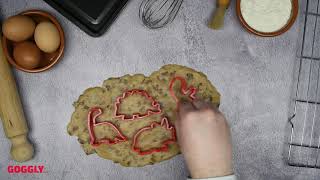Dinosaurs Cookie Cutters set of 4