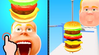 XXL Sandwich - Big Sandwich Run - All Levels iOS Android GamePlay