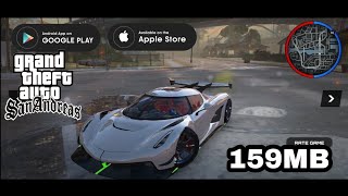 جيم بلاي اللعبة الجديدة car simulator san andreas جرافيك خورافي + رابط تحميلها على اجهزة الاندرويد screenshot 5