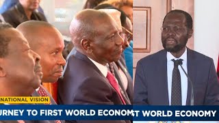 I STAND GUILTY AS CHARGED!Prof.Nyongo Presents new national vision on Journey to first world economy