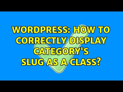 Wordpress: How to
