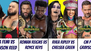 WWE WrestlePalooza Perth 2026 Early Match Card Prediction
