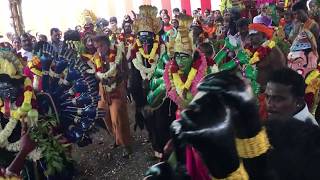 காளி ஆட்டம் | குலசை முத்தாரம்மன் அம்மன் | நையாண்டி மேளம் | Kali Attam | Mutharamman Dasara Videos