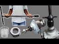 How to make  t  handle wrench for washing machines mechanism nut drive