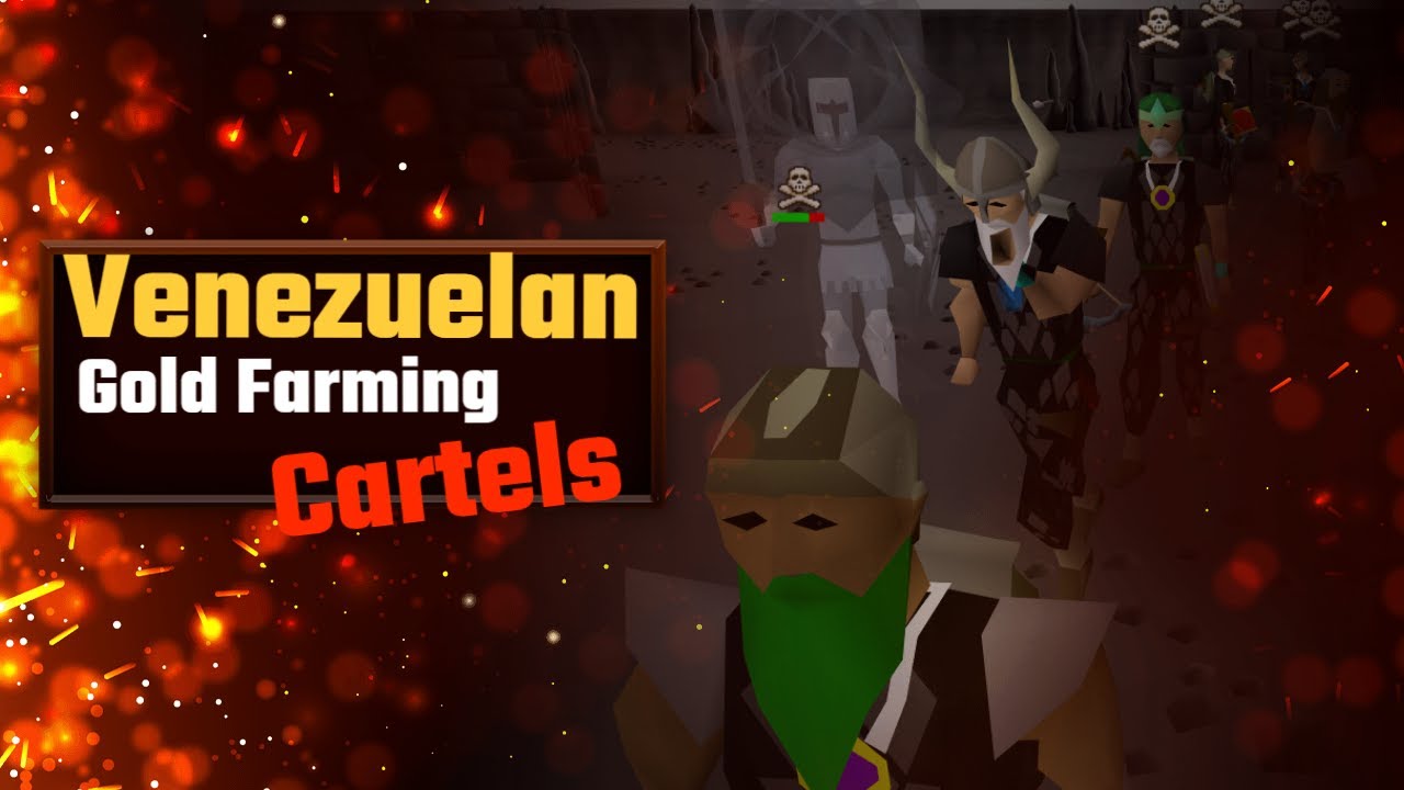 The Venezuelans playing Old School RuneScape to earn money to escape their  country.