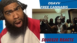  THIS TRACK IS WILD 😭🔥 | D-Sav “Free Cannabis” Reaction