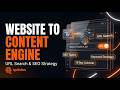 Instant SEO Strategy: Turn Any Website into a Content Engine with AI | Qolaba.ai