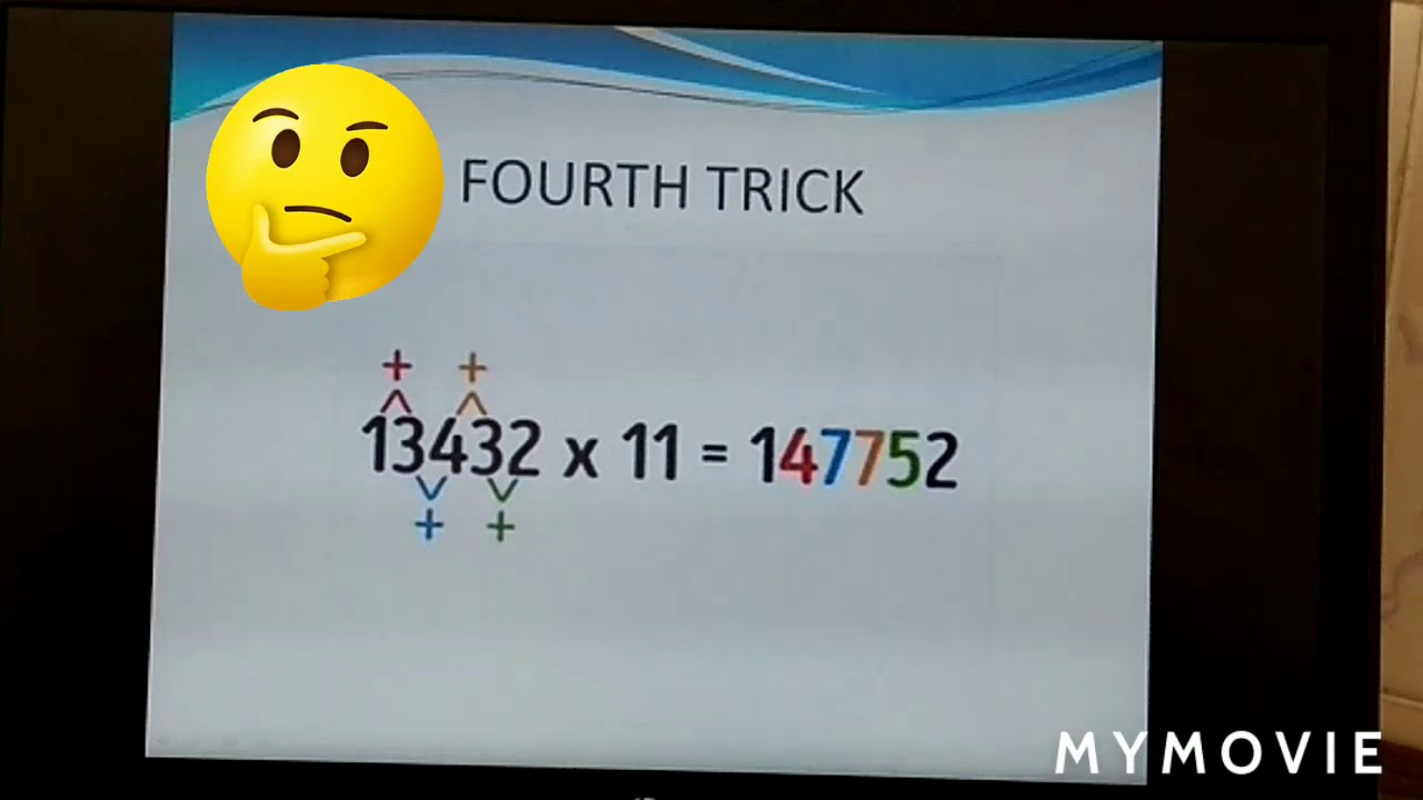 Six interesting math tricks - YouTube
