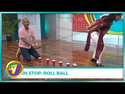 Skipping Rope Roll Ball Challenge | TVJ Smile Jamaica