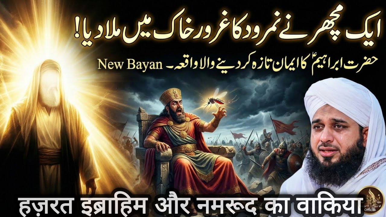 Ek Machhar Ne Namrud Ka Gharoer Khak Mein Mila Diya! | Peer Ajmal Raza Qadri