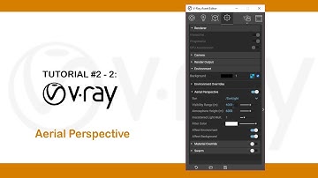 Vray For Sketchup #2/2 -   Aerial Perspective in vray for sketchup