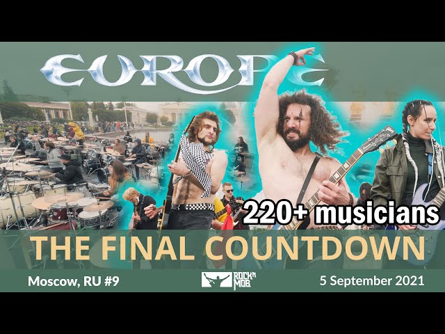 Europe - The Final Countdown. Rocknmob Moscow #9, 220 musicians class=