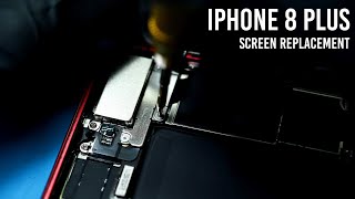 Iphone 8 Plus Red Shattered Repair Walkthrough And New Camera Test