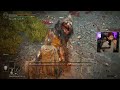 Highlight: Beastman of Farum Azula - Throwing Knife/Greatsword (Dragonbarrow Cave) - Elden Ring