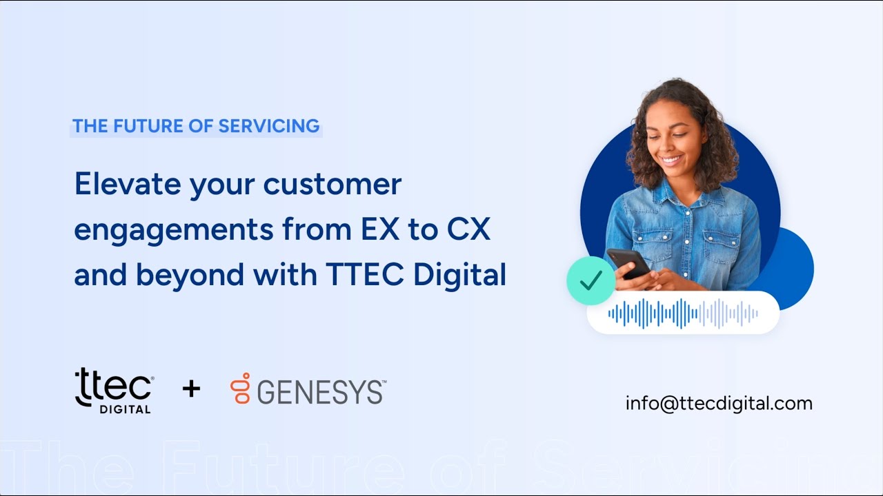 Future of Servicing | TTEC Digital - YouTube